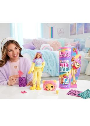 Barbie cutie reveal лев lion костюм барбі3 фото