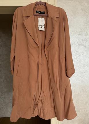 Накидка zara m піджак легкий літній ліоцелл ліоцел зара рубашка