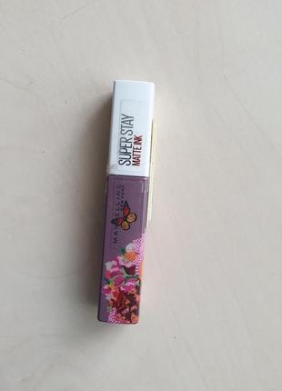 Maybelline super stay matte ink стійка рідка помада3 фото