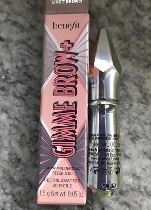 Benefit gimme brow+ 1,5 g volumizing gel neutral light brown