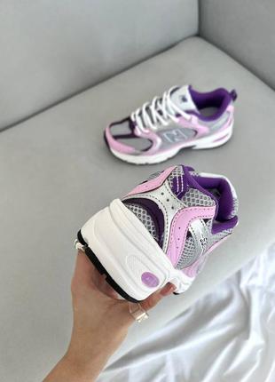 New balance white pink жіночі кросівки нью беланс рожеві5 фото