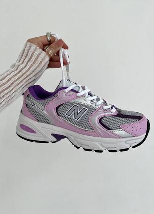 New balance white pink жіночі кросівки нью беланс рожеві6 фото