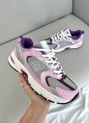 New balance white pink жіночі кросівки нью беланс рожеві4 фото