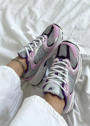 New balance white pink женские кроссовки debelанс розовые2 фото