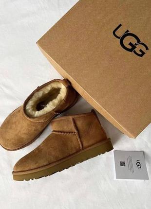 Ugg classic ultra mini1 фото