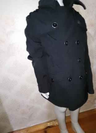 Черное деми пальто на мальчика7 фото