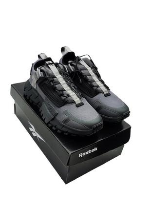 Чоловічі зимові кросівки reebok zig kinetica edge winter сірі7 фото