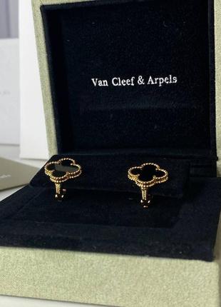 Серьги ван клиф van cleef1 фото