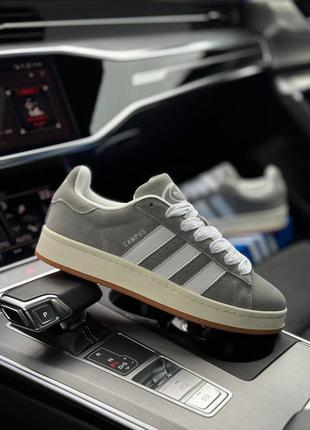 Чоловічі кросівки adidas originals campus / адідас кампус / демісезонні / весняні, літні, осінні / взуття / замша / білі, чорні, сірі, бежеві