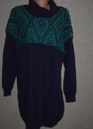 Шерстяная туника свитер woolovers5 фото