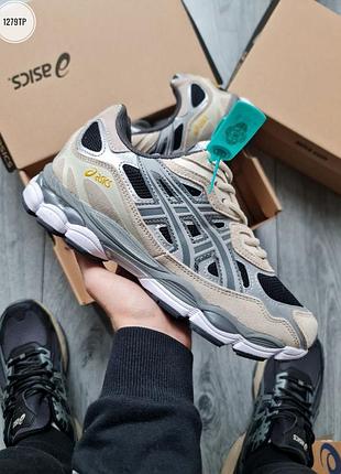 Шикарні чоловічі стильні кросівки "asics gel nyc".
