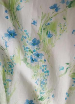 Платье сарафан из натуральной ткани zara4 фото