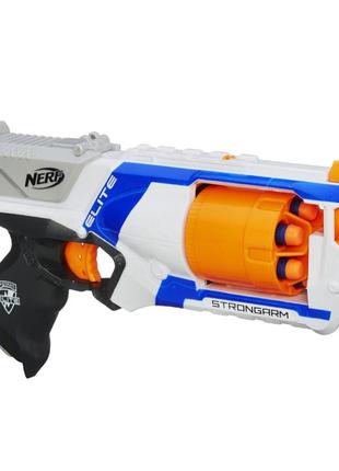 Nerf n strike elite strongarm бластер пистолет нерф оригинал