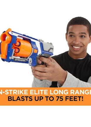 Nerf n strike elite strongarm бластер пістолет нерф оригінал5 фото