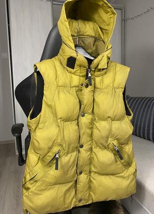 Безрукавка nylon metal stone vest zara man жилетка2 фото