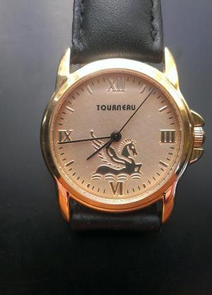 Tourneau pegasus винтажные кварцевые часы из америкы3 фото