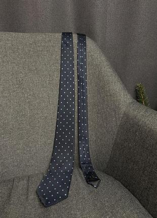 Винтажный галстук галстук lanvin paris4 фото