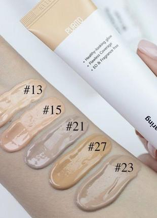 Тональный вв-крем с экстрактом центеллы purito (21 оттенок)