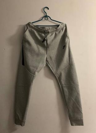Супер ціна! штани original nike sportswear tech fleece grey 805162-063 найкі найк оригінал розмір м, l, xl.