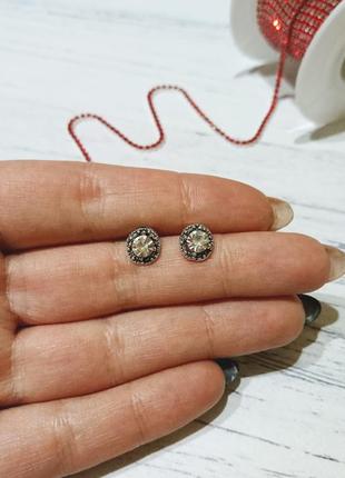 Сережки цвяшки / серьги гвоздики