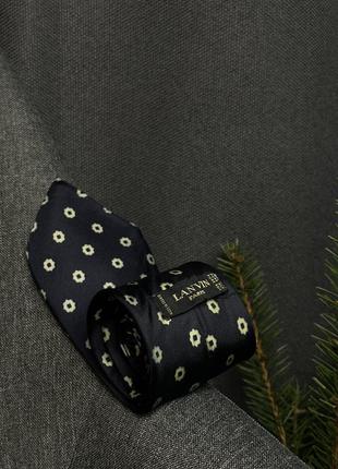 Винтажный галстук галстук lanvin paris