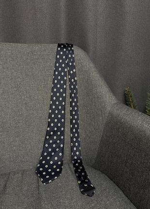 Винтажный галстук галстук lanvin paris3 фото