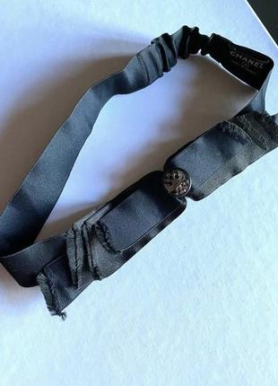 Повязка на голову обруч chanel