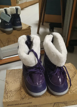 Зимние детские ботинки новые