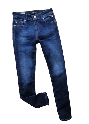 Брендовые джинсы слим replay 26 в новом состоянии1 фото