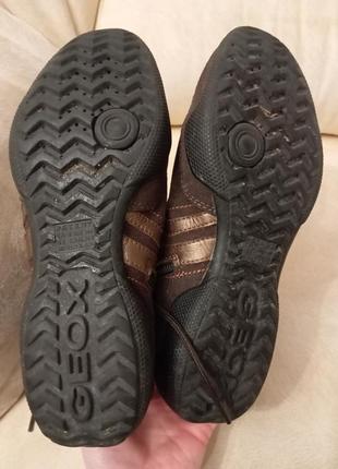 Geox ботинки, єврозима, шкіряні ботинки6 фото