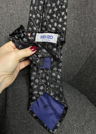 Вінтажна краватка kenzo homme4 фото