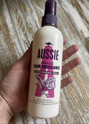 Aussie hair insurance leave-in hair conditioner spray 250ml1 фото