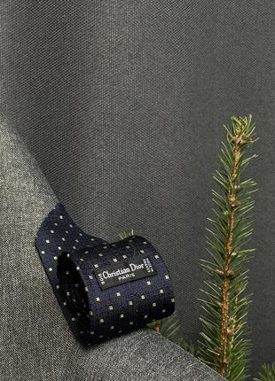 Винтажный галстук галстук christian dior paris