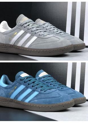 Мужские замшевые кроссовки adidas handball spezial