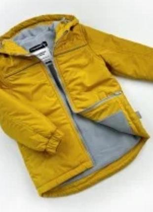 Куртка демісезонна на слімтексі та мікрофлісі, 5 кольорів . розмір 86-152