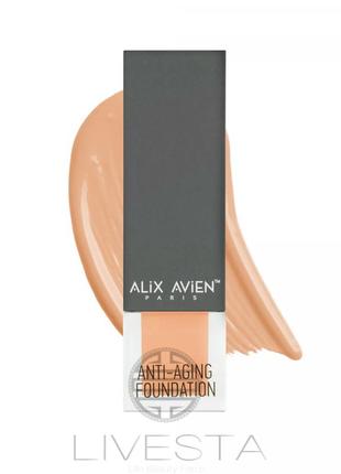 Омолаживающая тональная основа с spf 15 alix avien, 503 soft peach, 35 мл4 фото