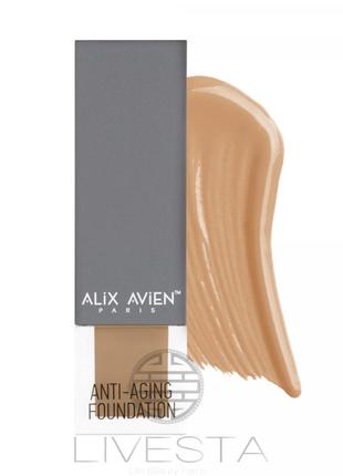 Омолаживающая тональная основа с spf 15 alix avien, 503 soft peach, 35 мл2 фото