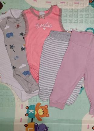 Набір боді та штани  62-68 см