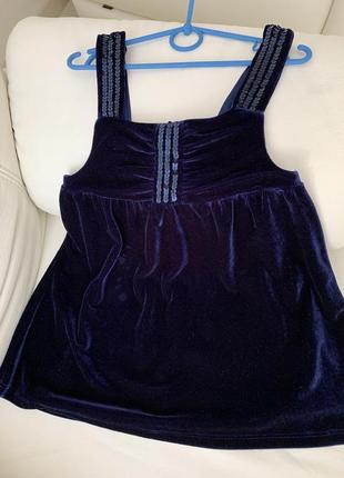 Велюровый сарафан f&f 4 года