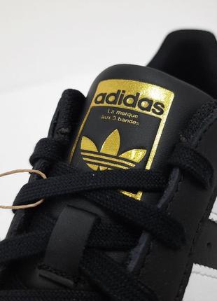 Оригінальні шкіряні кеди adidas superstar / ef53985 фото