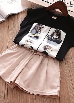 Стильный костюм на девочку