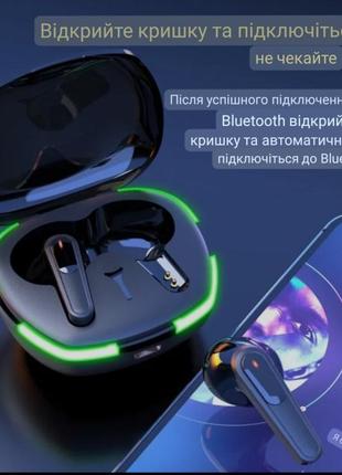 Беспроводные наушники сенсорные bluetooth air pro 60 tws fone черные беспроводные наушники5 фото