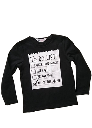 Наш лонгслів хлопчику h&amp;m 110/116 у чудовому стані