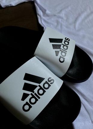 Комплект adidas (футболка, шорти, шлепки)4 фото