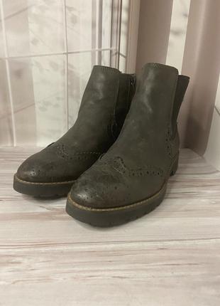 Кожаные ботинки 5th avenue🌿 36р
