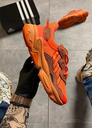 Кросівки adidas ozweego orange red кроссовки