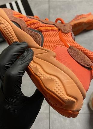 Кросівки adidas ozweego orange red кроссовки8 фото