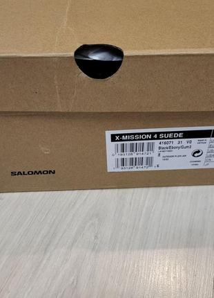 Кросівки salomon x-mission 4 suede7 фото