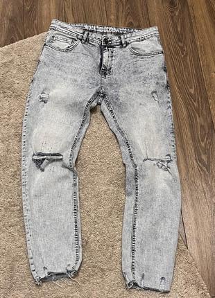 Джинси чоловічі базові | black squad