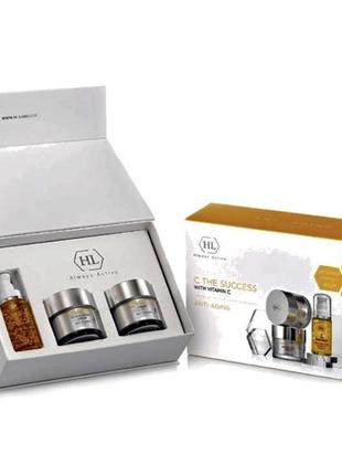 Holy land c the success kit - набір професійних препаратів day cream50 ml+cream 50 ml+serum 30 ml